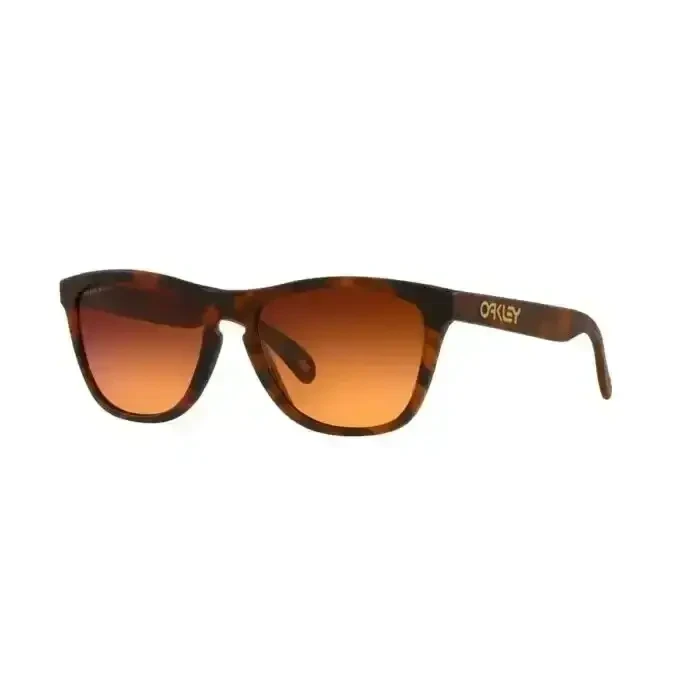 Oakley Frogskins Sunglasses Matte Brown Tortoise / Prizm Tungsten 