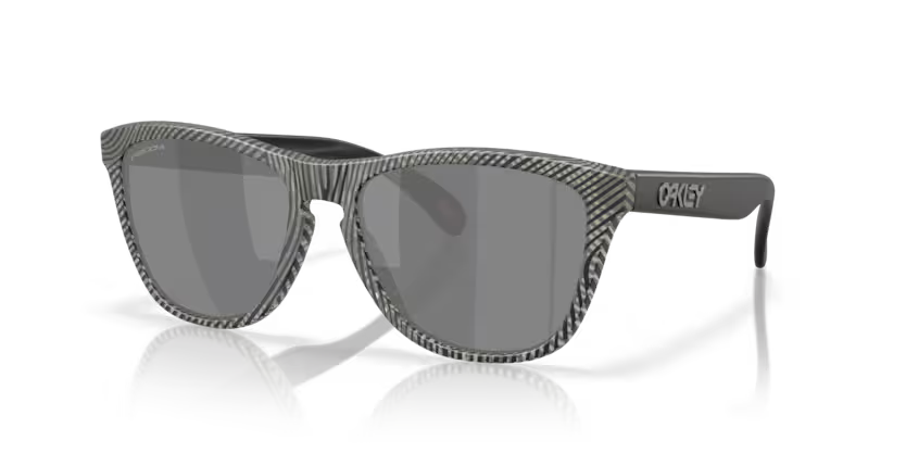 Oakley Frogskins Sunglasses Matte Grey Ink Fingerprint / Prizm Black 