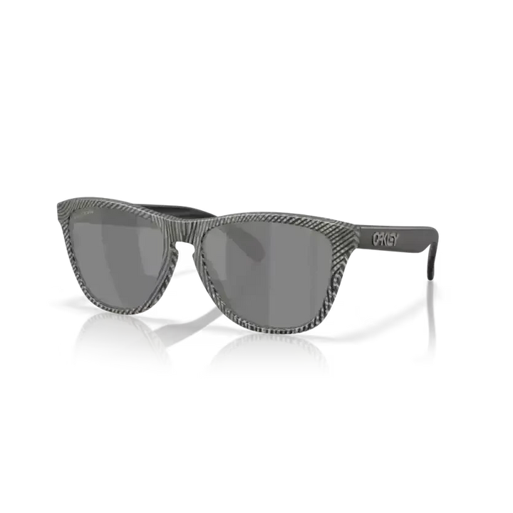 Oakley Frogskins Sunglasses Matte Grey Ink Fingerprint / Prizm Black 