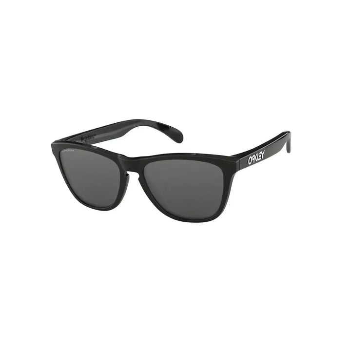 Oakley Frogskins Sunglasses - Polished Black / Prizm Black - ASUNGLASS
