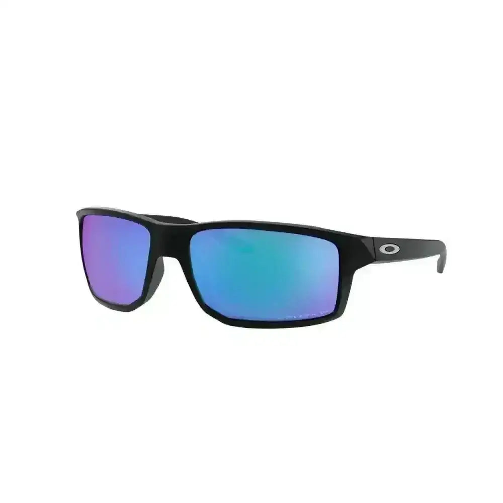 OAKLEY GIBSTON SUNGLASS Matte Black Prizm Sapphire Iridum Polarized 