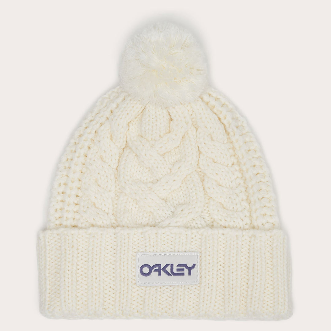Oakley Harper Pom Beanie Arctic White 