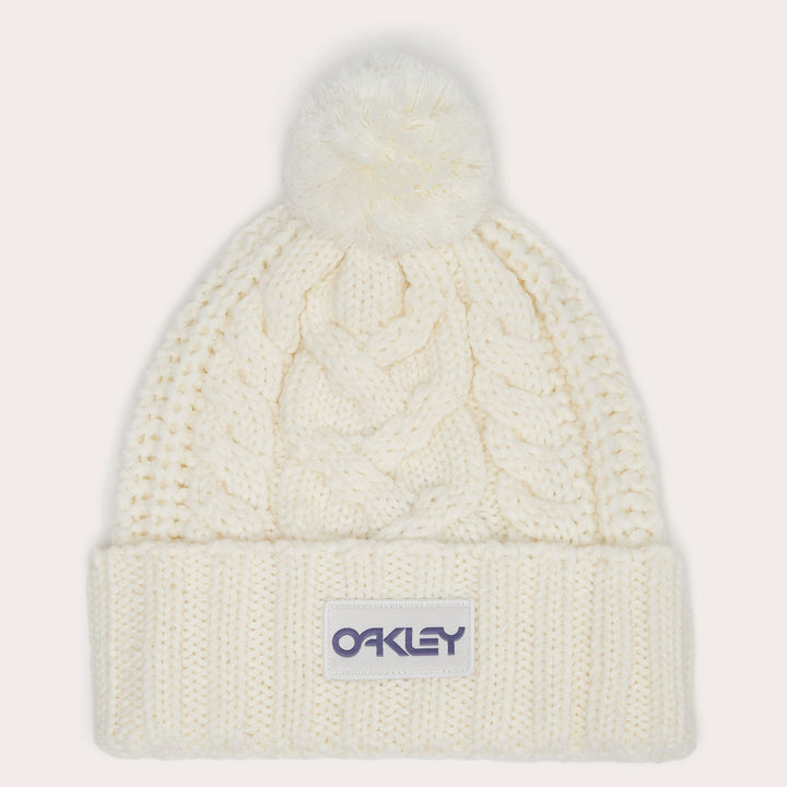 Oakley Harper Pom Beanie Arctic White 