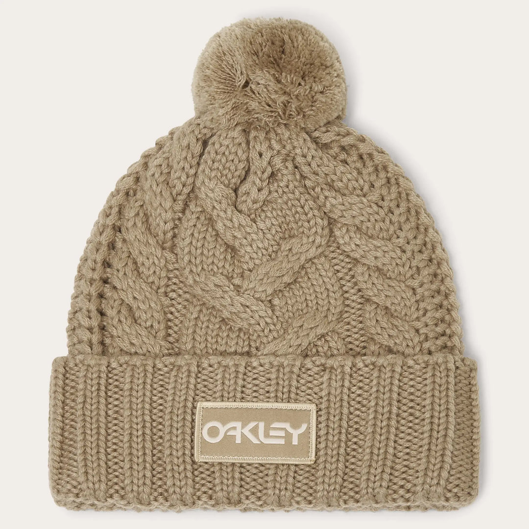 Oakley Harper Pom Beanie - Pebble
