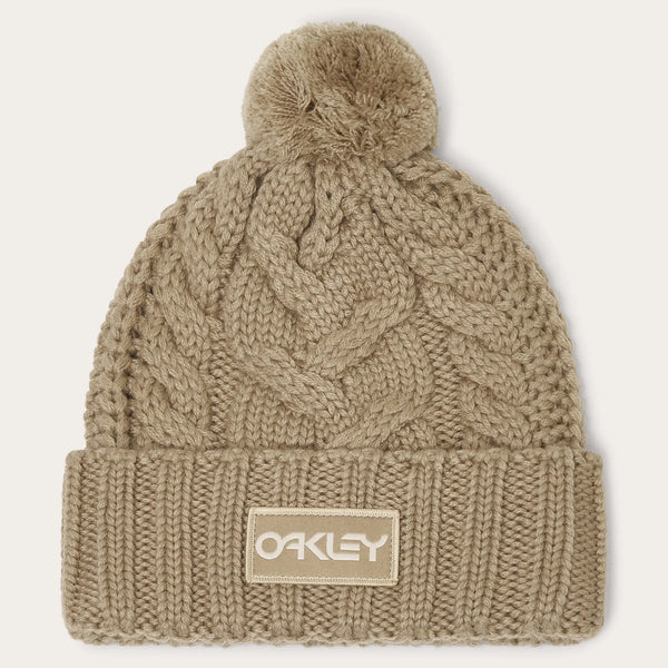 Oakley Harper Pom Beanie - Pebble