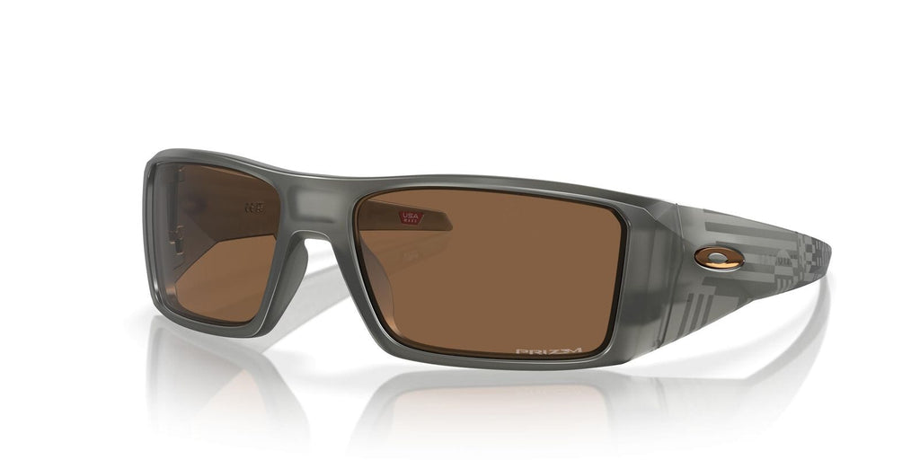 Oakley Heliostat Sunglasses Grey Smoke / Prizm Bronze 