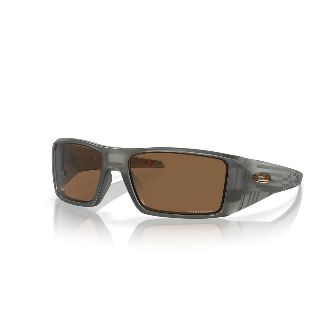 Oakley Heliostat Sunglasses Grey Smoke / Prizm Bronze 
