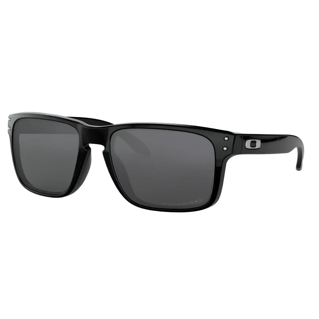 Oakley Holbrook Polarised Sunglasses Matt Black / Prizm Black Polar 