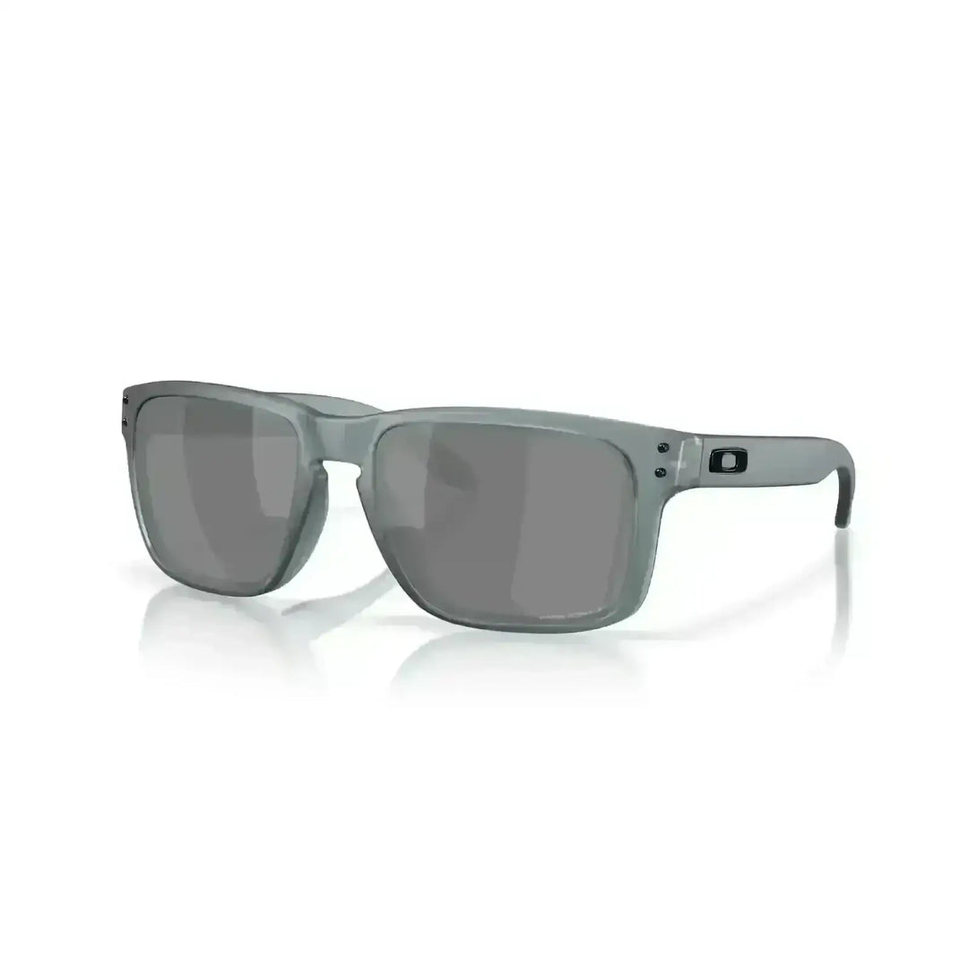 Oakley Holbrook Polarised Sunglasses Matte Crystal Black / Prizm Black Polar 