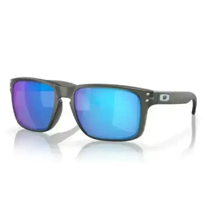 Oakley Holbrook Polarised Sunglasses Matte Grey Smoke/ Prizm Sapphire Polar 