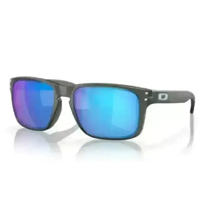 Oakley Holbrook Polarised Sunglasses Matte Grey Smoke/ Prizm Sapphire Polar 
