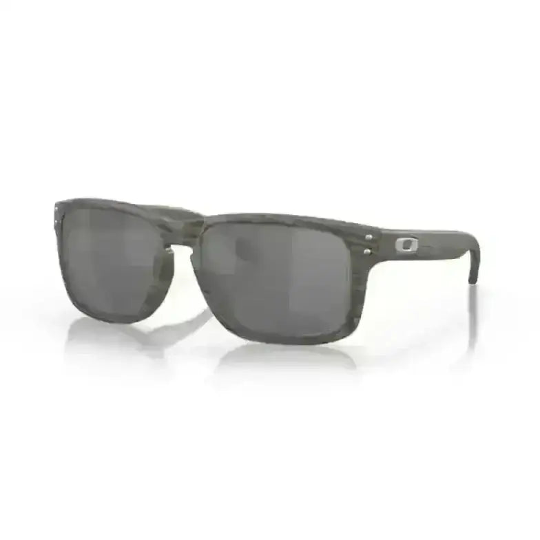 Oakley Holbrook Polarised Sunglasses Woodgrain / Prizm Black Polar 