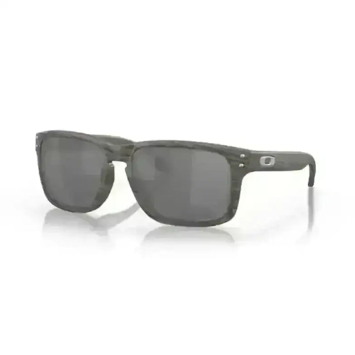 Oakley Holbrook Polarised Sunglasses Woodgrain / Prizm Black Polar 