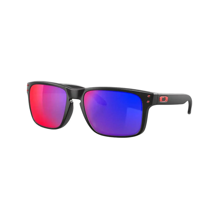 Oakley Holbrook Sunglasses Matte Black / + Red Iridium 