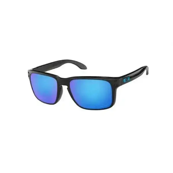 Oakley Holbrook Sunglasses - Polished Black / Prizm Sapphire - ASUNGLASS