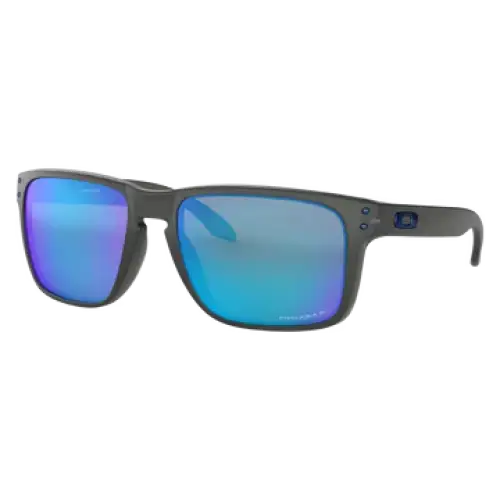 Oakley Holbrook XL Polarised Sunglasses Grey Smoke / Prizm Sapphire Iridium Polar 