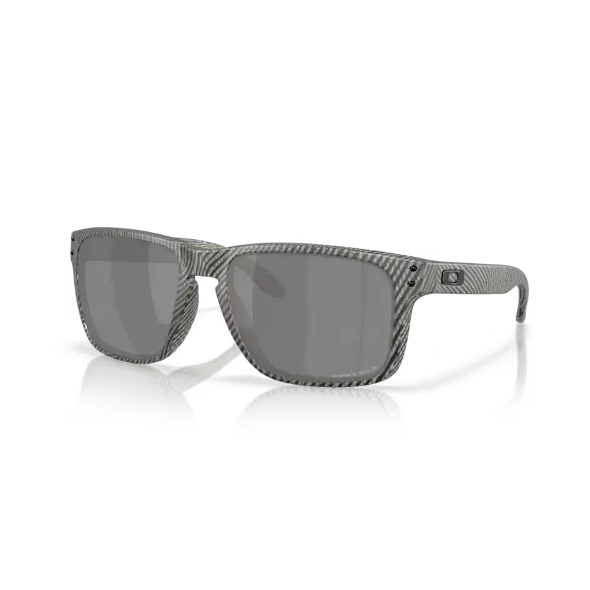Oakley Holbrook XL Polarised Sunglasses Matte Grey Ink Fingerprint / Prizm Black Polar 