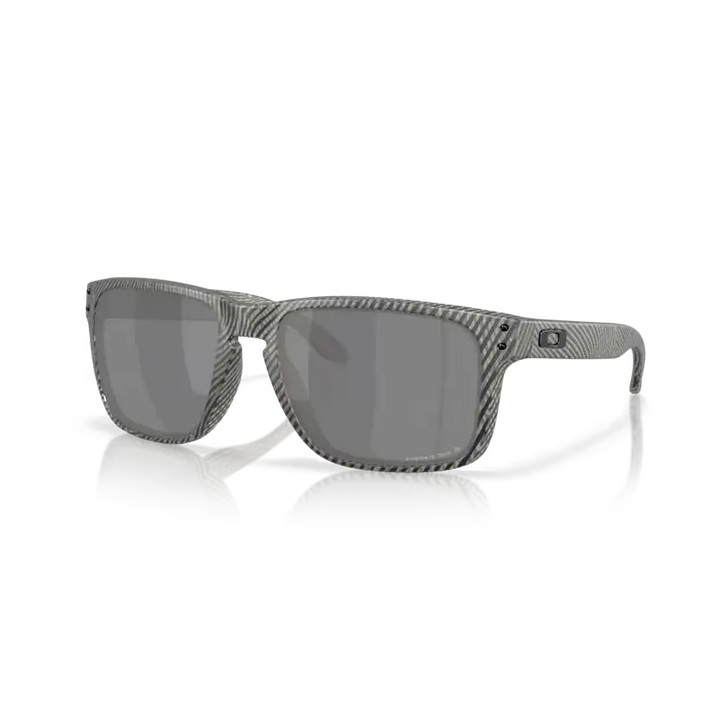 Oakley Holbrook XL Polarised Sunglasses Matte Grey Ink Fingerprint / Prizm Black Polar 