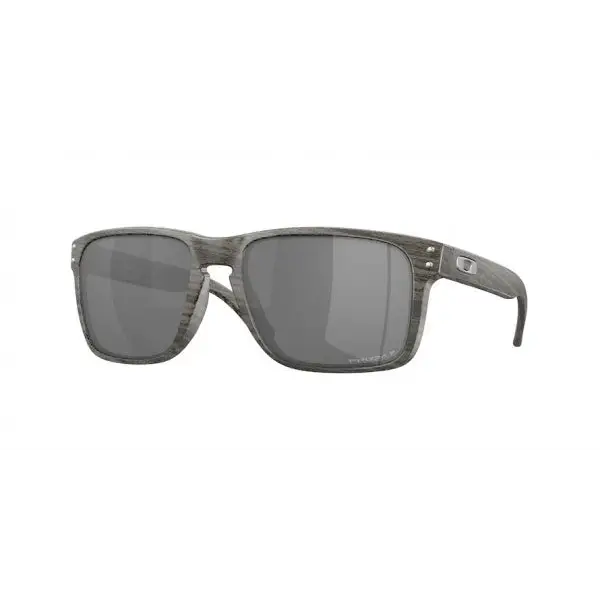 Oakley Holbrook XL Polarised Sunglasses Woodgrain / Prizm Black Polar 