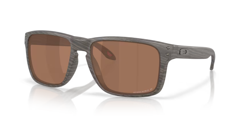 Oakley Holbrook XXL Polarised Sunglasses Woodgrain / Prizm Tungsten Polar 