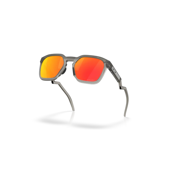 Oakley HSTN Sunglasses - Matte Grey Smoke / Prizm Ruby