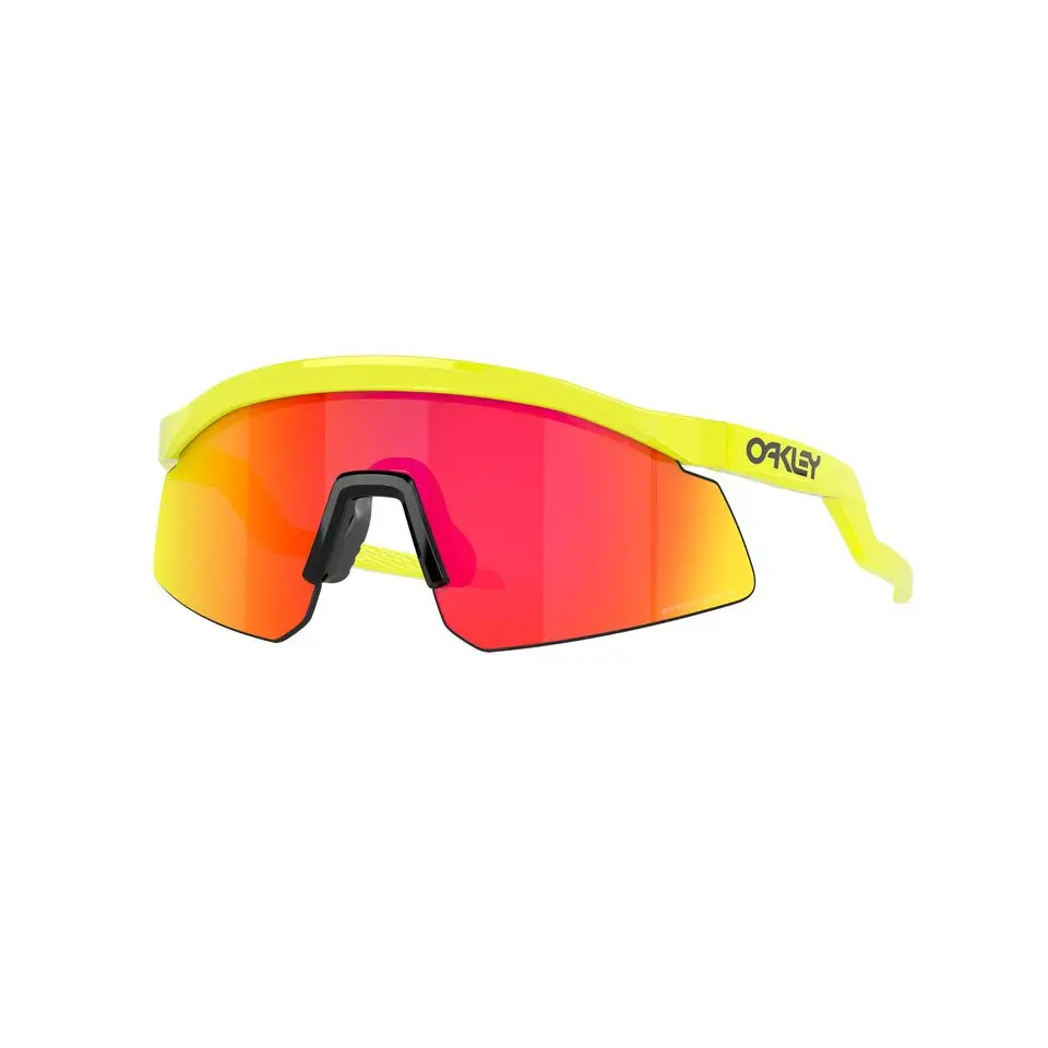 Oakley Hydra Sunglasses Tennis Ball Yellow / Prizm Ruby 