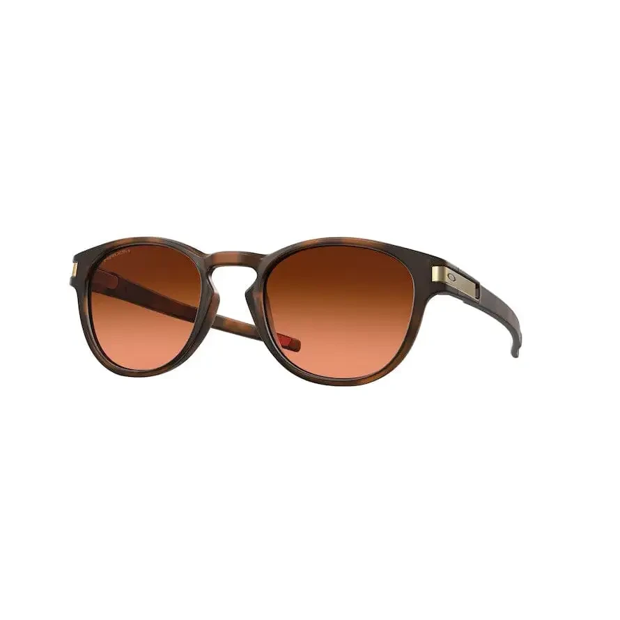 Oakley Latch Sunglasses Matte Brown Tortoise / Prizm Brown Gradient 