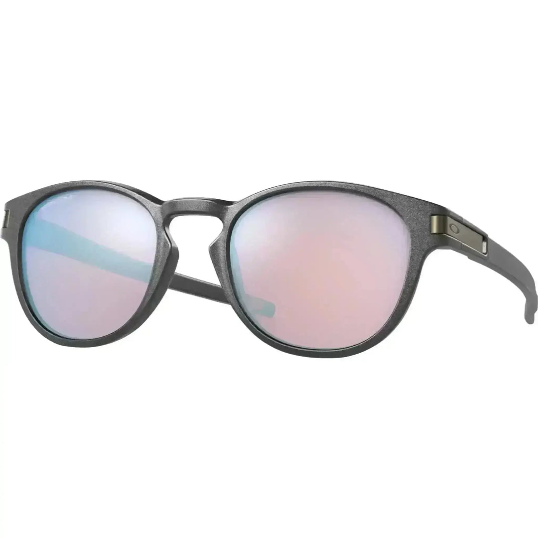 Oakley Latch Sunglasses Steel / Prizm Snow Sapphire 