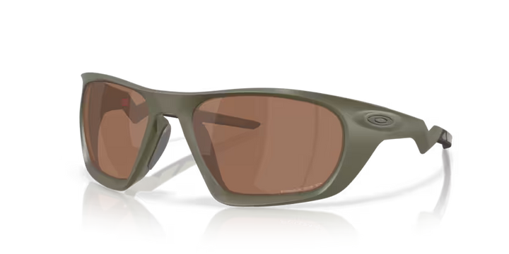 Oakley Lateralis Polarised Sunglasses Matte Moss / Prizm Tungsten Polar 