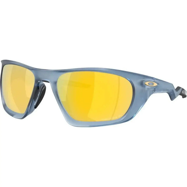 Oakley Lateralis Polarised Sunglasses - Matte Transparent Abyss / Prizm 24k Polar