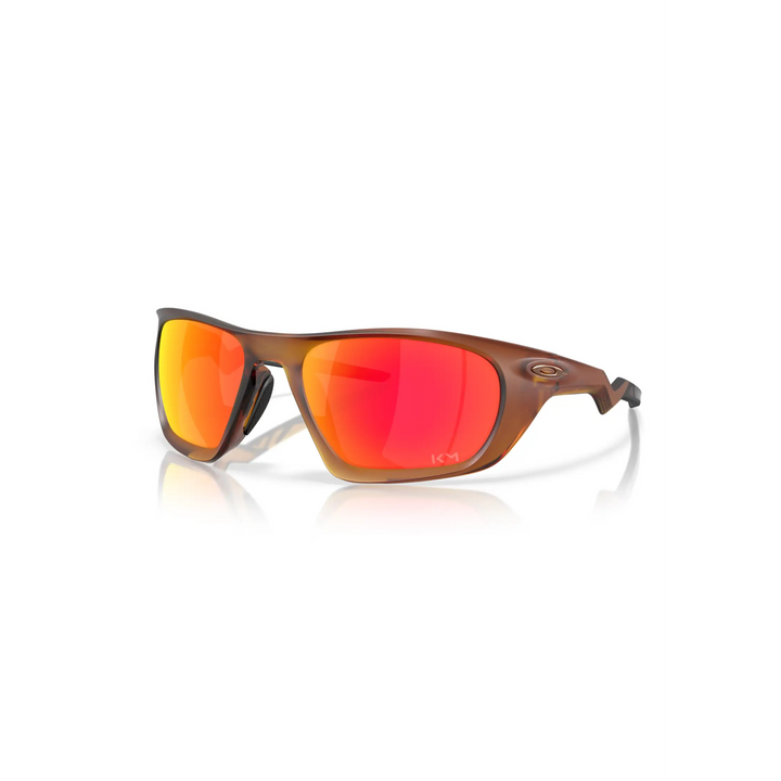 Oakley Lateralis Sunglasses - Matte Dark Amber / Prizm Ruby
