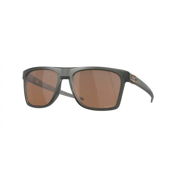 Oakley Leffingwell Sunglasses Matte Grey Smoke / Prizm Tungsten 