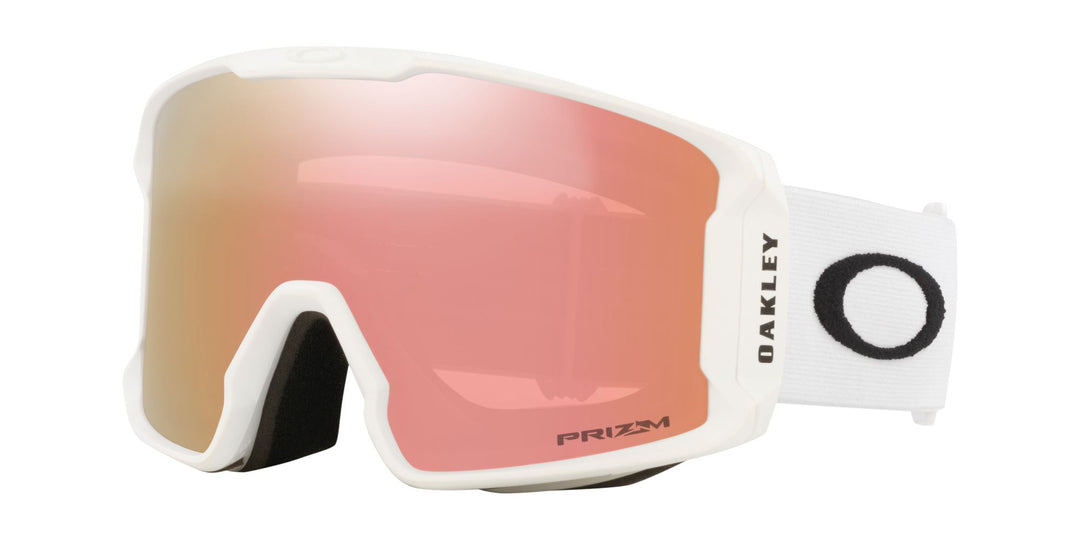 Oakley Line Miner L Goggles 2024 Matte White / Prizm Rose Gold 