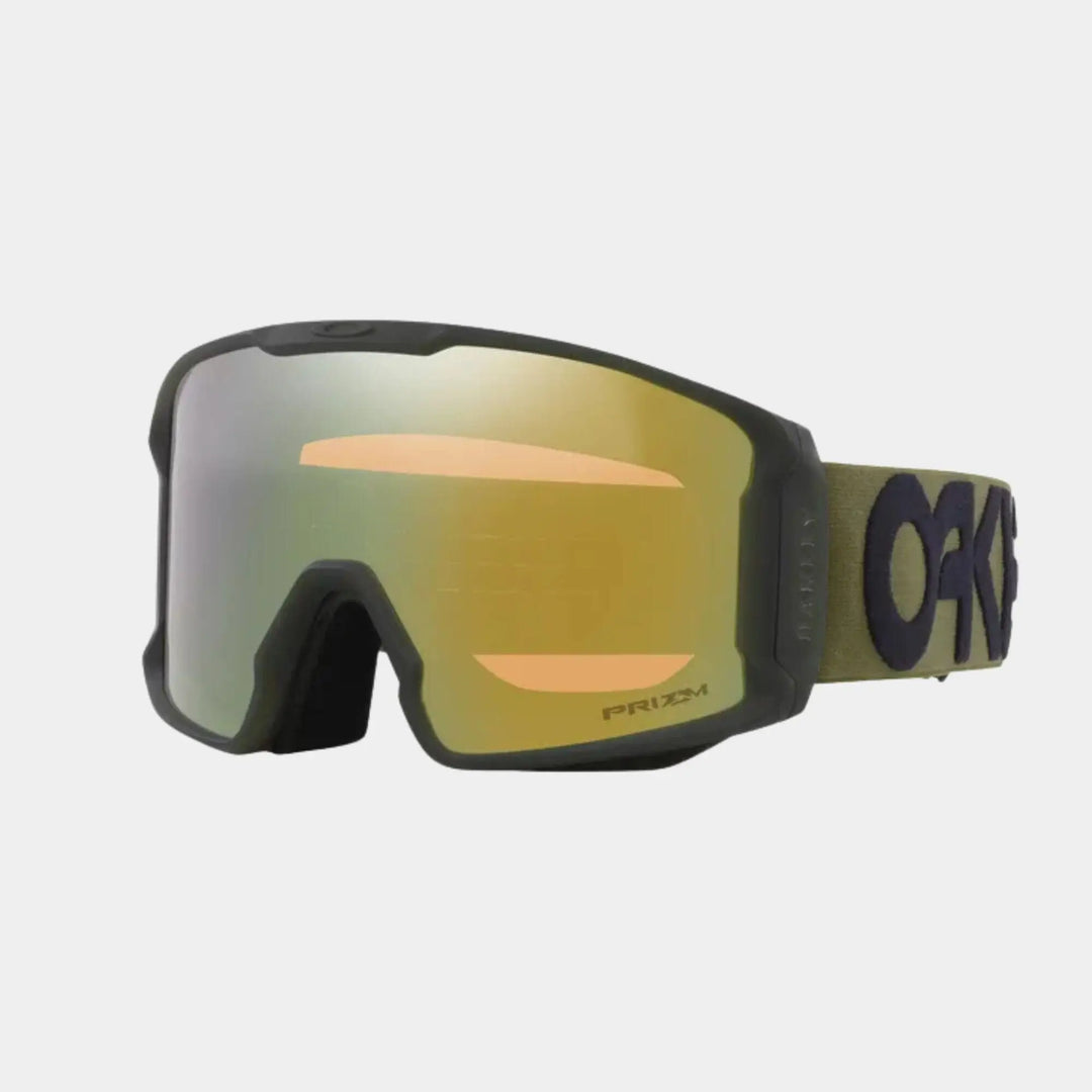 Oakley Line Miner L Goggles 2025 Matte B1B Dark Brush / Prizm Sage Gold 
