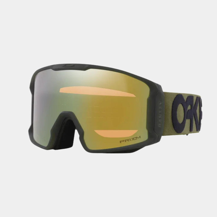 Oakley Line Miner L Goggles 2025 Matte B1B Dark Brush / Prizm Sage Gold 