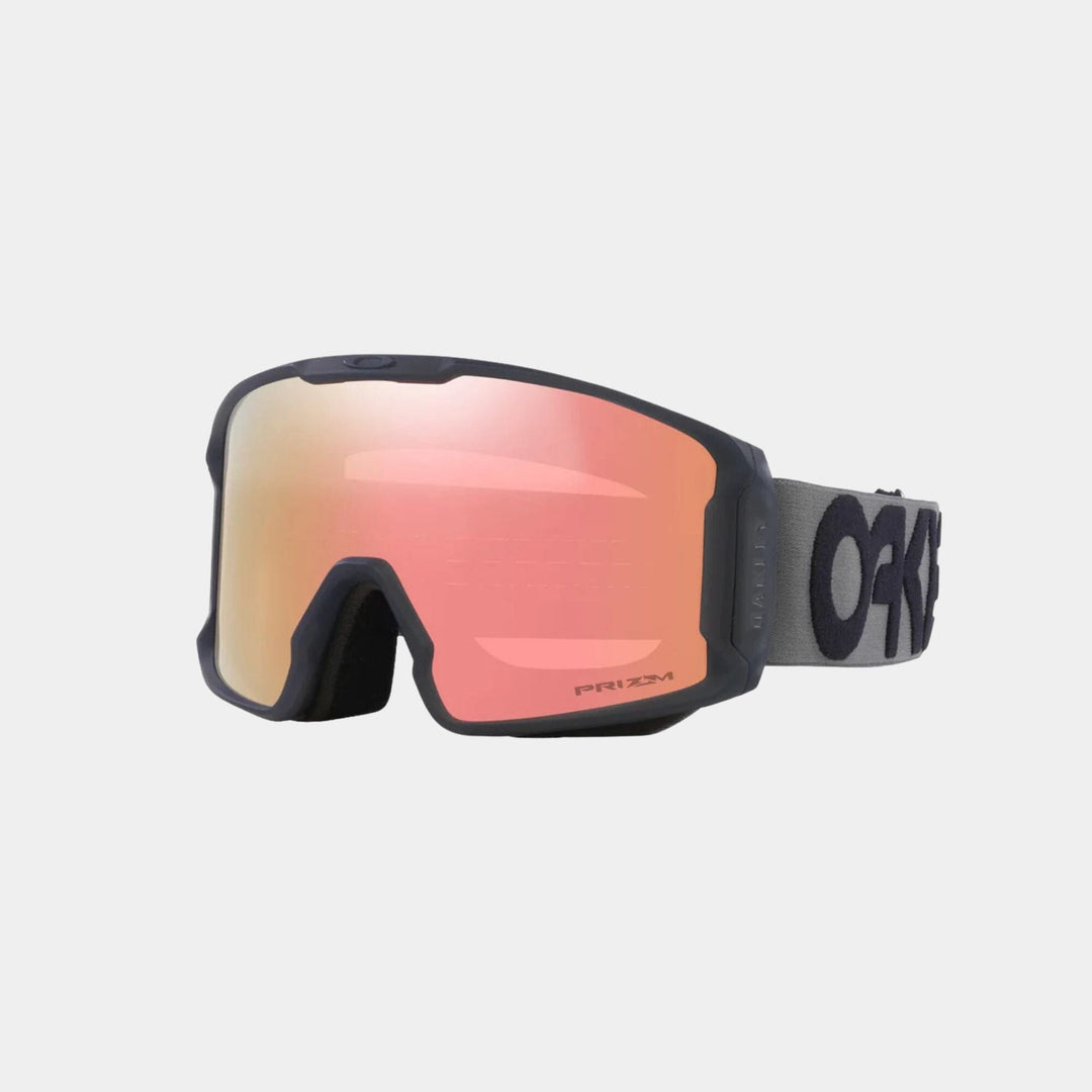 Oakley Line Miner L Goggles 2025 Matte B1B Forged Iron / Prizm Rose Gold 