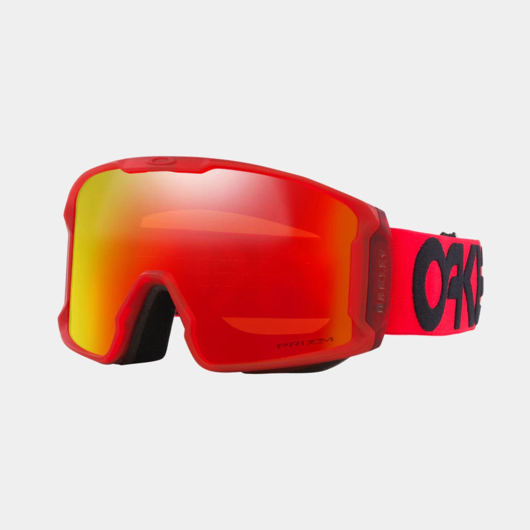 Oakley Line Miner L Goggles 2025 Matte B1B Redline / Prizm Torch Iridium 