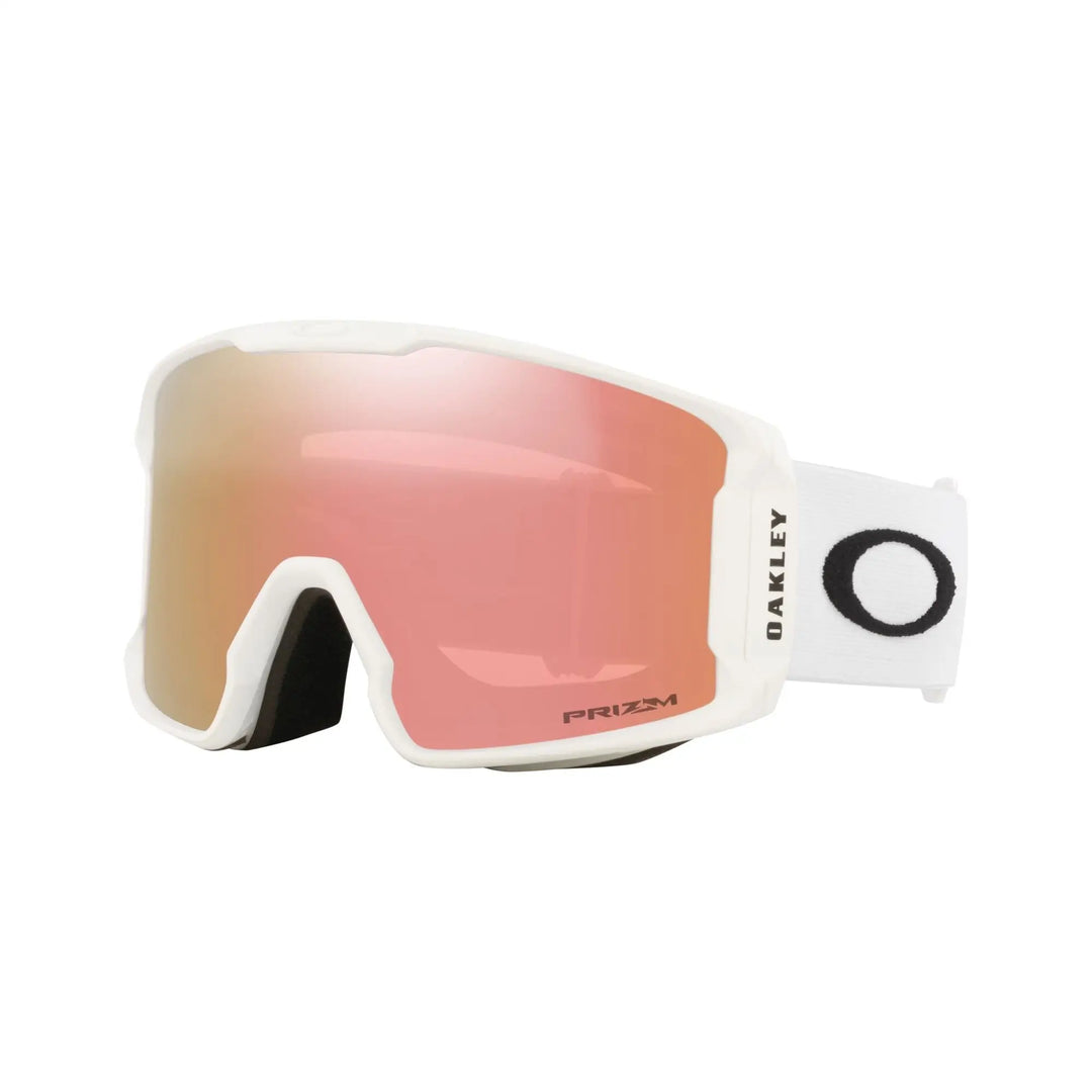 Oakley Line Miner L Goggles 2024 Matte White / Prizm Rose Gold 