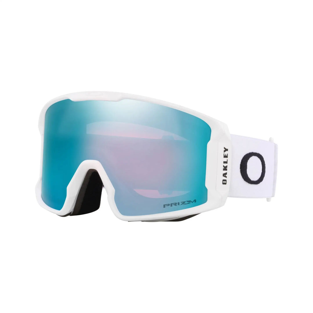 Oakley Line Miner L Goggles 2024 Matte White / Prizm Snow Sapphire Iridium 