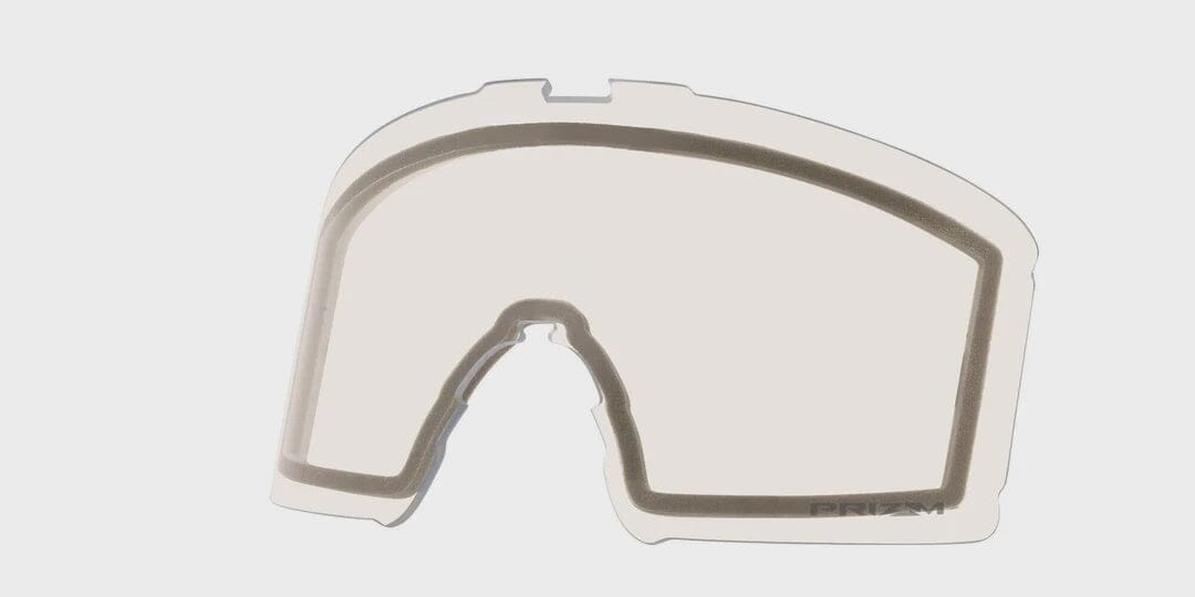 Oakley Line Miner L Replacement Clear Lens 2025 Matte Black / Prizm Clear 