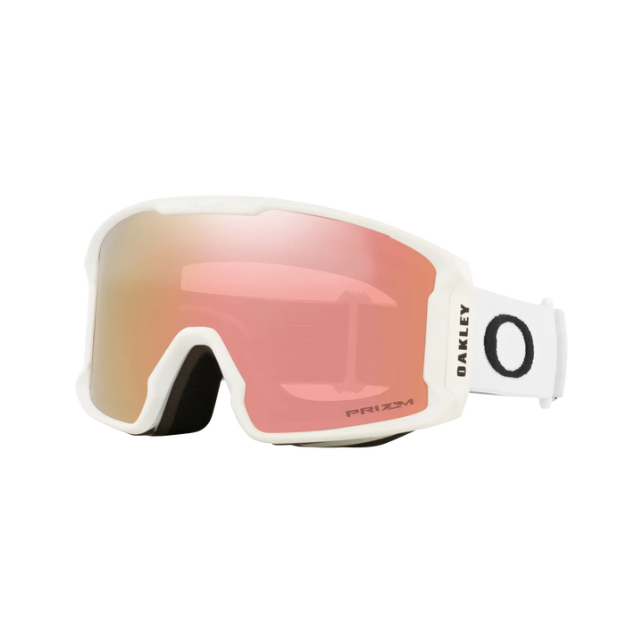 Oakley Line Miner M Goggles 2025 - Matte White / Prizm Rose Gold