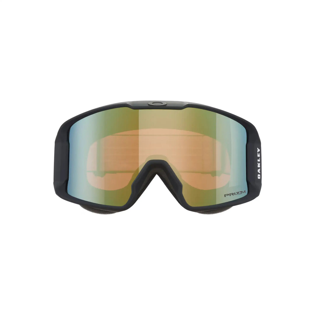 Oakley Line Miner M Snow Goggles - Matte Black / Prizm Sage Gold