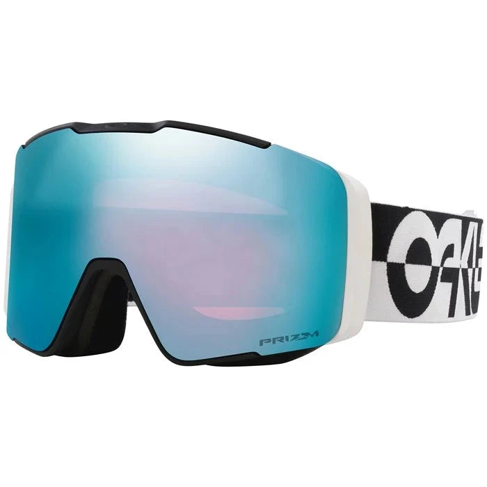 Oakley Line Miner Pro L Goggles 2025 Black White Duality / Prizm Sapphire / Prizm Torch 