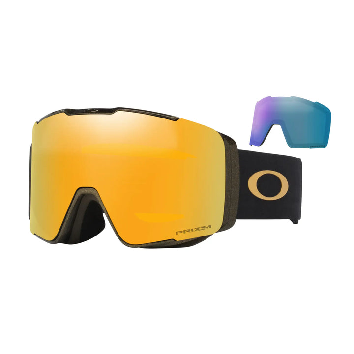 Oakley Line Miner Pro M Snow Goggles - 50th Anniversary - Prizm 24K + Prizm Iced Iridium