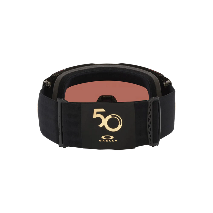 Oakley Line Miner Pro M Snow Goggles - 50th Anniversary - Prizm 24K + Prizm Iced Iridium