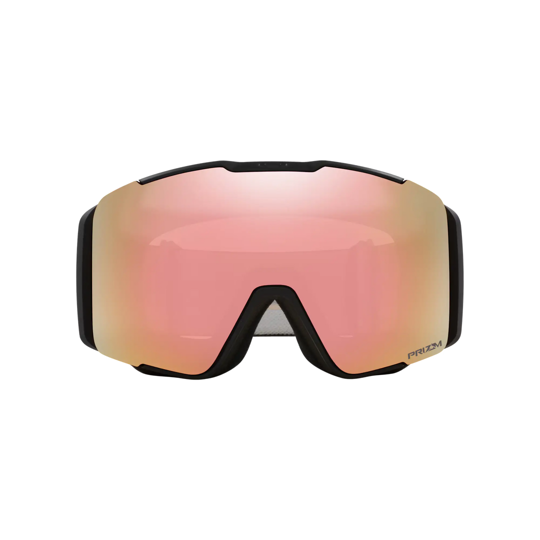 Oakley Line Miner Pro M Snow Goggles - Matte Black | Prizm Rose Gold / Prizm Iced Iridium