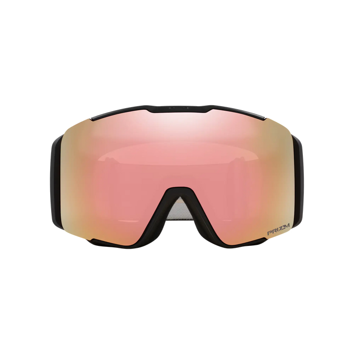 Oakley Line Miner Pro M Snow Goggles - Matte Black | Prizm Rose Gold / Prizm Iced Iridium