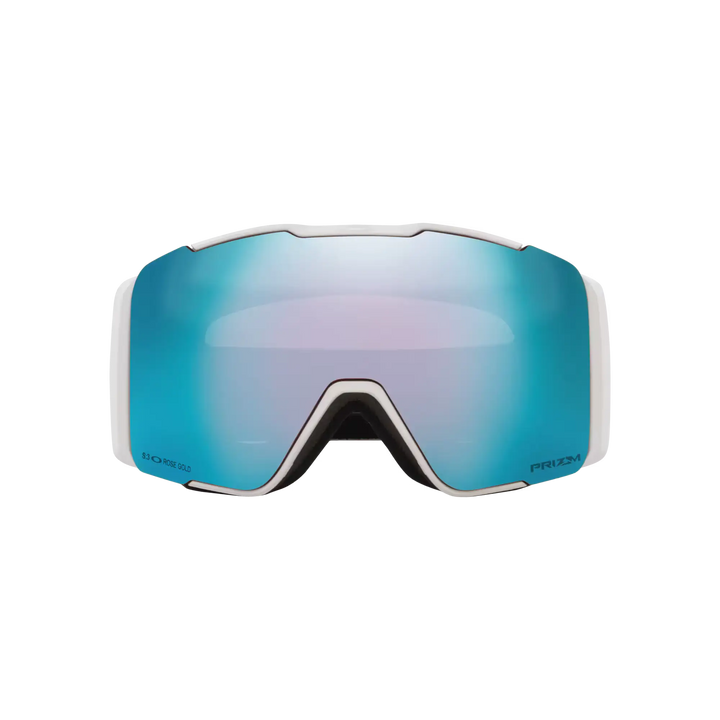 Oakley Line Miner Pro M Snow Goggles - Matte White | Prizm Sapphire / Iced Iridium