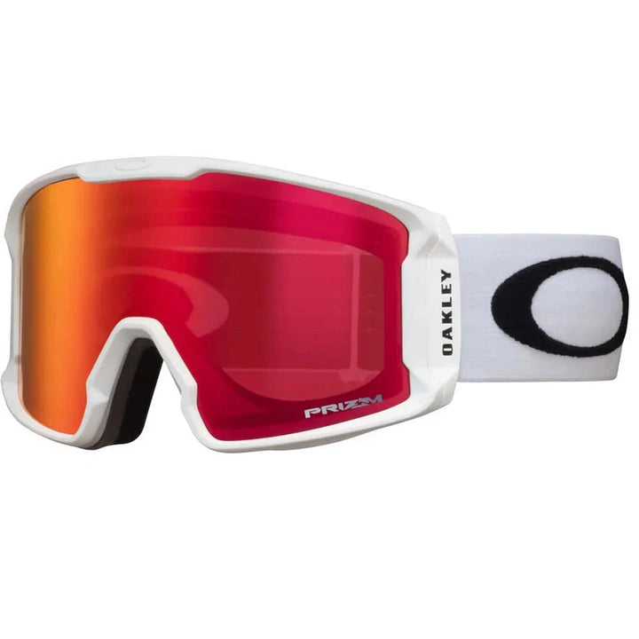 Oakley Line Miner S Goggles 2025 Matte White / Prizm Snow Torch Iridium 