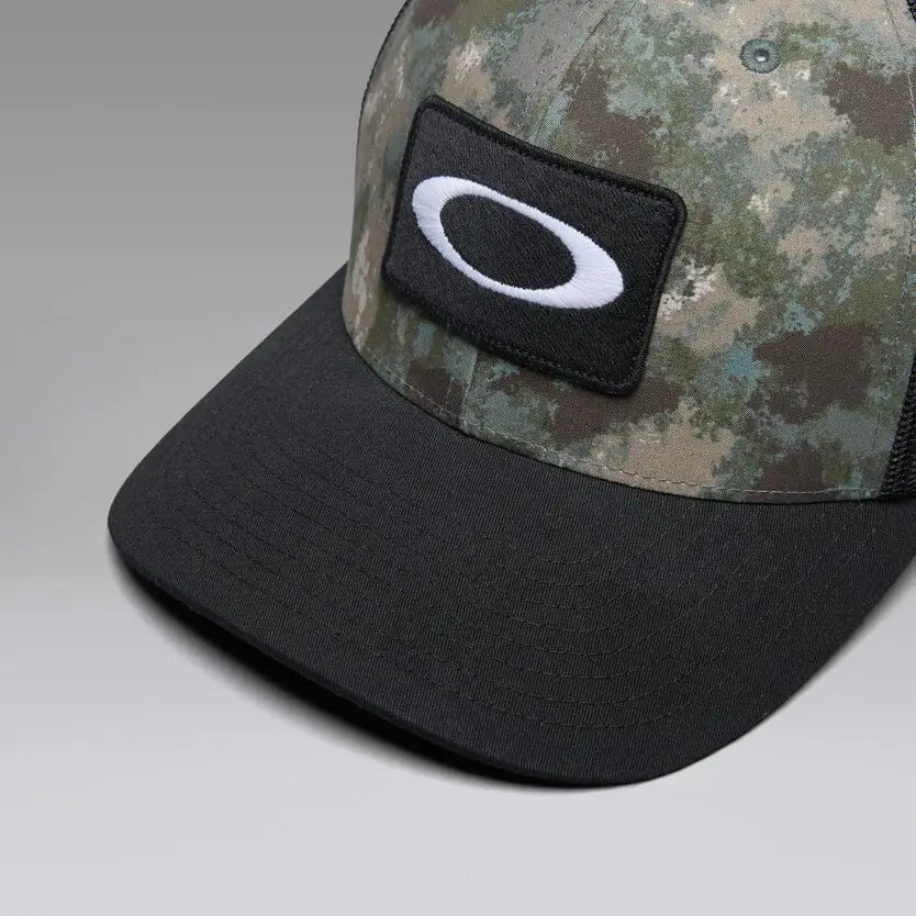 Oakley O Original Patch Trucker Cap - Off Slope Camo Green